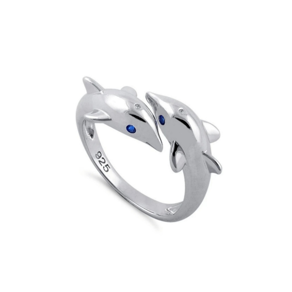 🥰 ADJUSTABLE DOLPHIN RING